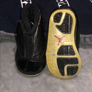Black Jordan retro infant 16s
